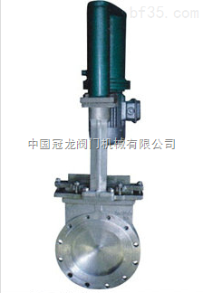 PZ973X-電液動刀型閘閥 中國冠龍閥門機(jī)械-上海高茨閥門制造